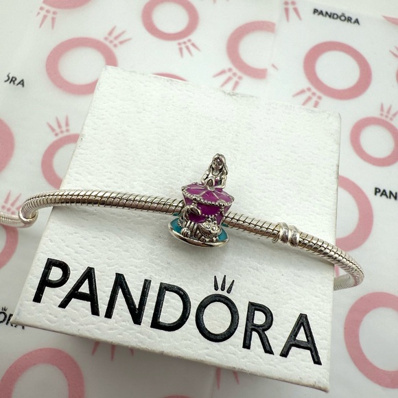 Pandora Jewelry - Disney x PANDORA Alice & Cheshire Cat Charm
